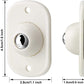 4 Pcs Self-Adhesive Mini Swivel Casters Wheels