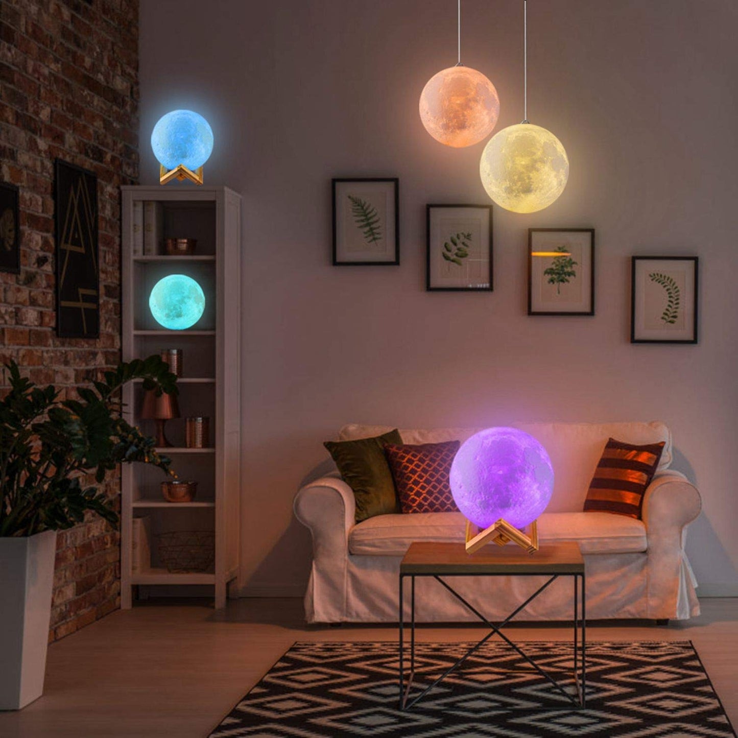 3D Moon Night Lamp