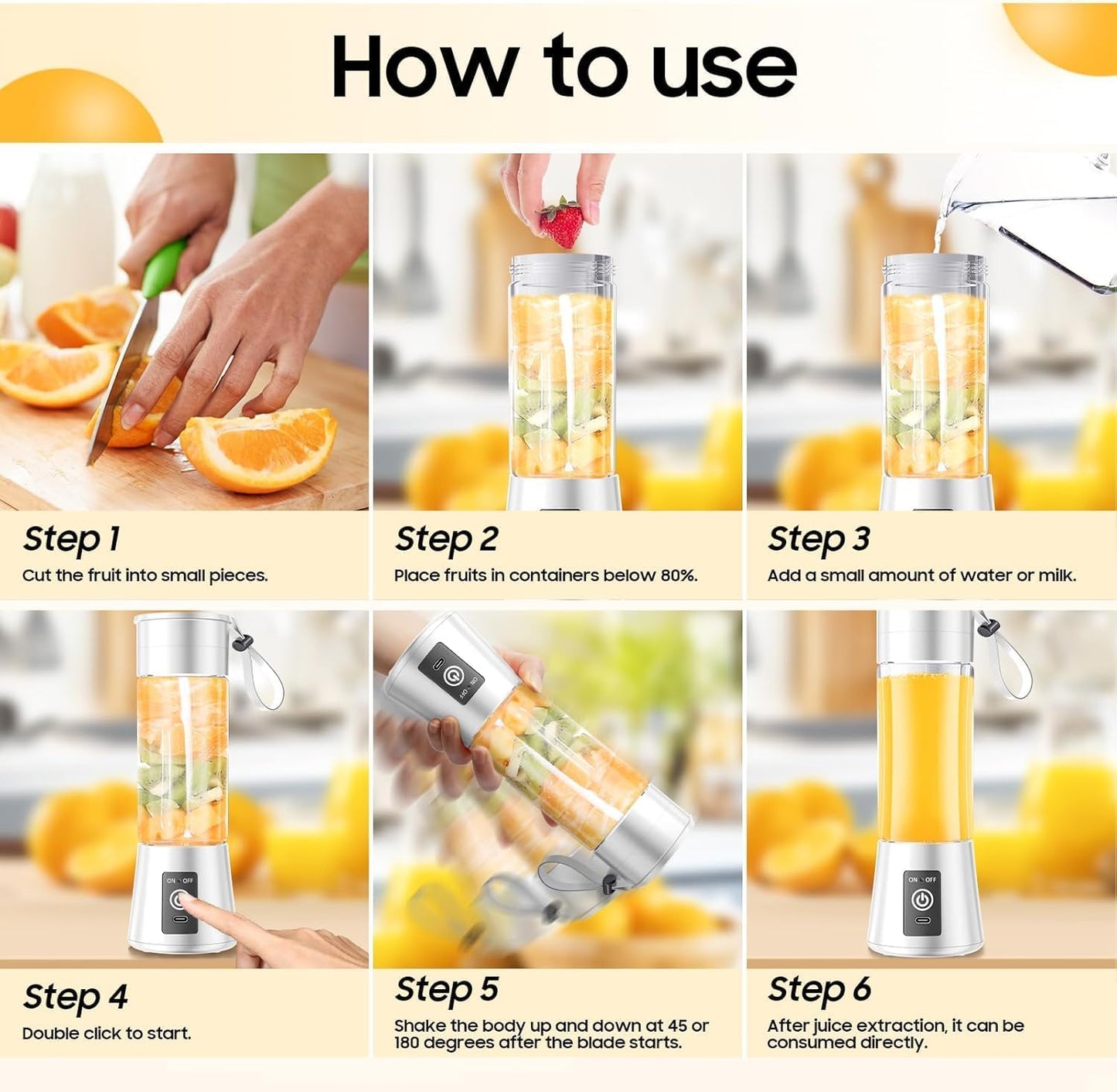 Portable Juicer Blender